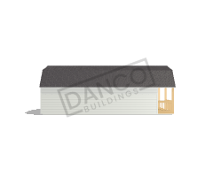 Deluxe Lofted Barn Cabin 14x32 - Image 4