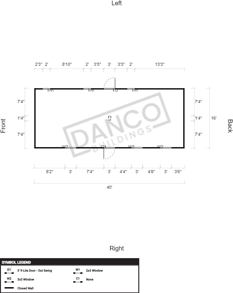 Custom Garden Shed 16x50 16x40 - Image 2