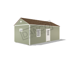 Side Garden Shed 12x24