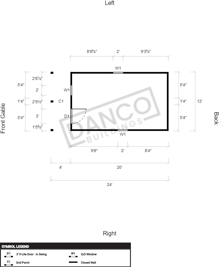 Standard Cabin 14x28/232190 - Image 2