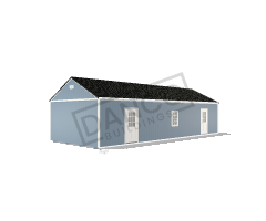 Side Garden Shed 16x40