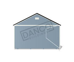 Side Garden Shed 16x40 - Image 6