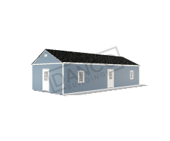 Side Garden Shed 16x40