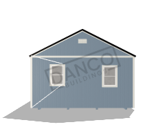 Side Garden Shed 16x40 - Image 5