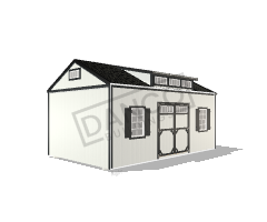 Dormer Shed 12x20