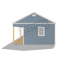 Side Porch Cabin 16x40 - Image 5