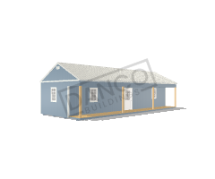 Side Porch Cabin 16x40