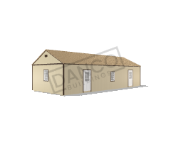 Side Garden Shed 16x40