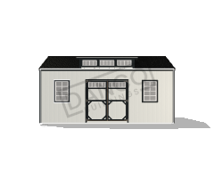 Side Garden Shed 10x20 - Image 3