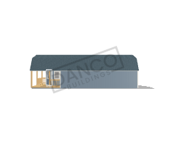 Deluxe Lofted Barn Cabin 16x40 - Image 3