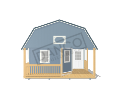 Deluxe Lofted Barn Cabin 16x40 - Image 6