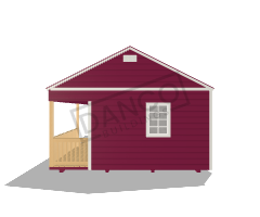Side Porch Cabin 16x40 - Image 5