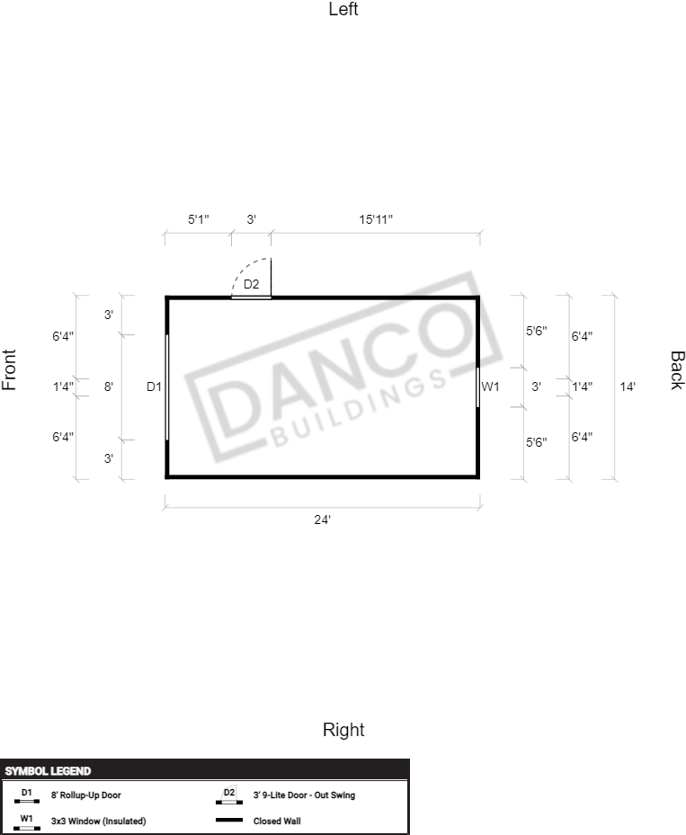 Premium Metal Garage 14x24 - Image 2