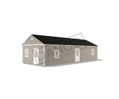 Side Garden Shed 16x40