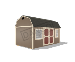 Side Lofted Barn 10x16