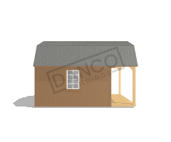 Lofted Barn Cabin 12x16 - Image 4