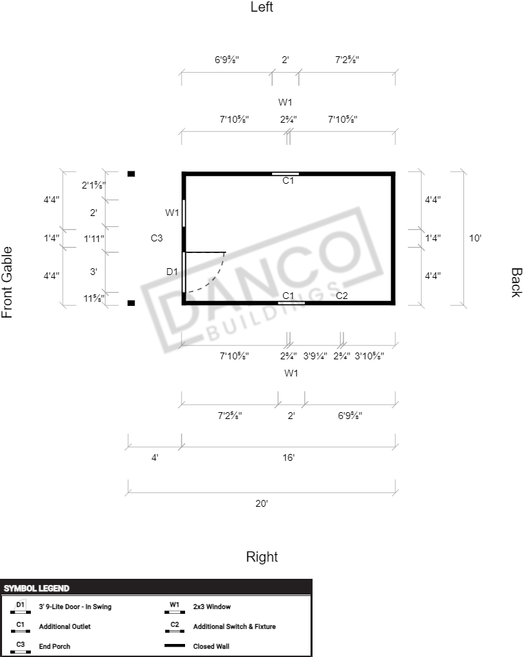 Standard Cabin 10x20 - Image 2