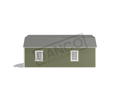 Side Lofted Barn 12x24 - Image 4