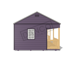 Side Porch Cabin 14x24 - Image 6