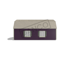 Lofted Corner Porch Cabin 14x24 - Image 4