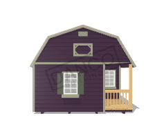Lofted Corner Porch Cabin 14x24 - Image 6