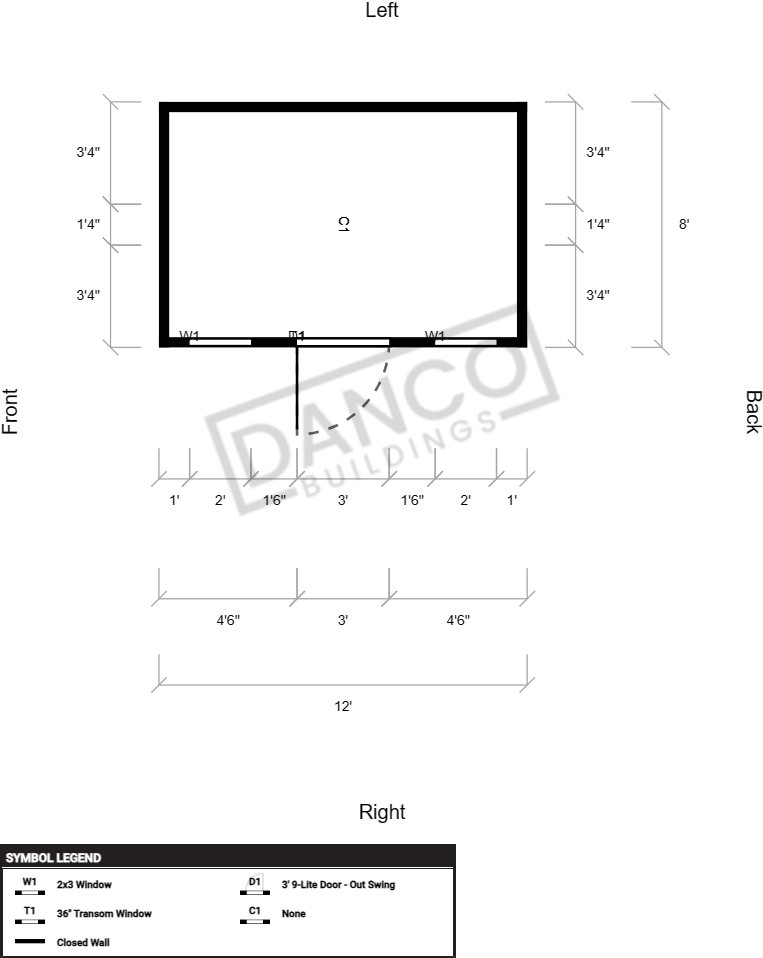 Garden Shed 8x12 - Image 2