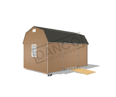 Side Lofted Barn 10x16