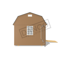 Side Lofted Barn 10x16 - Image 6