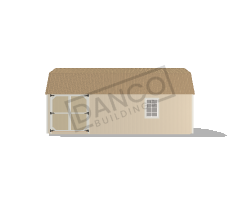 Side Lofted Barn 12x24 - Image 3