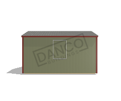 Economy Wood Utility 10x16 - Image 4