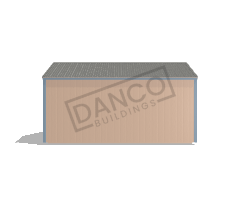 Economy Garden Shed 8x16 - Image 4