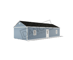 Side Garden Shed 16x40