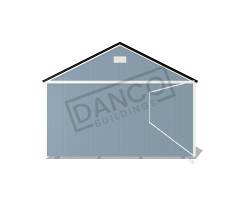 Side Garden Shed 16x40 - Image 6