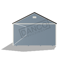 Side Garden Shed 16x40 - Image 5