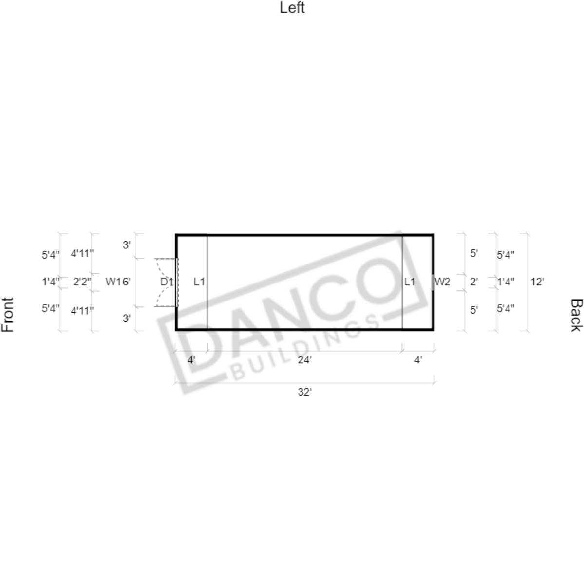 Lofted Barn 12x32 - Image 2