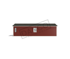 Corner Porch Cabin 14x36 - Image 4