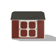 Side Lofted Barn 10x12 - Image 3