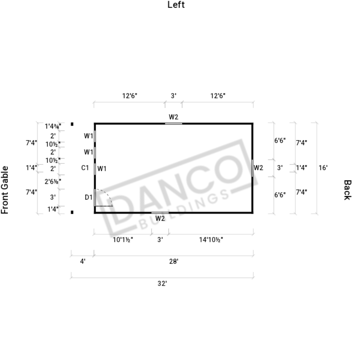 Standard Cabin 16x32 - Image 2