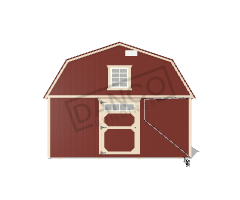 Side Lofted Barn 16x50 - Image 6