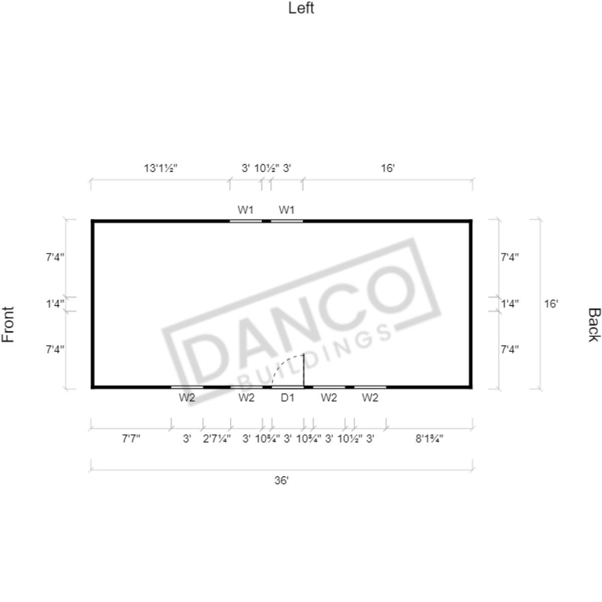 Garden Shed 16x36 - Image 2