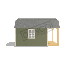 Lofted Barn Cabin 10x16 - Image 4