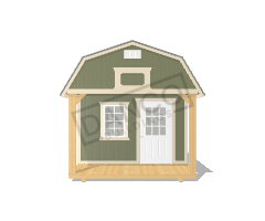 Lofted Barn Cabin 10x16 - Image 6