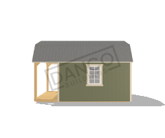 Lofted Barn Cabin 10x16 - Image 3