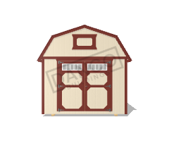 Economy Wood Lofted Barn 10x16/231567 - Image 6