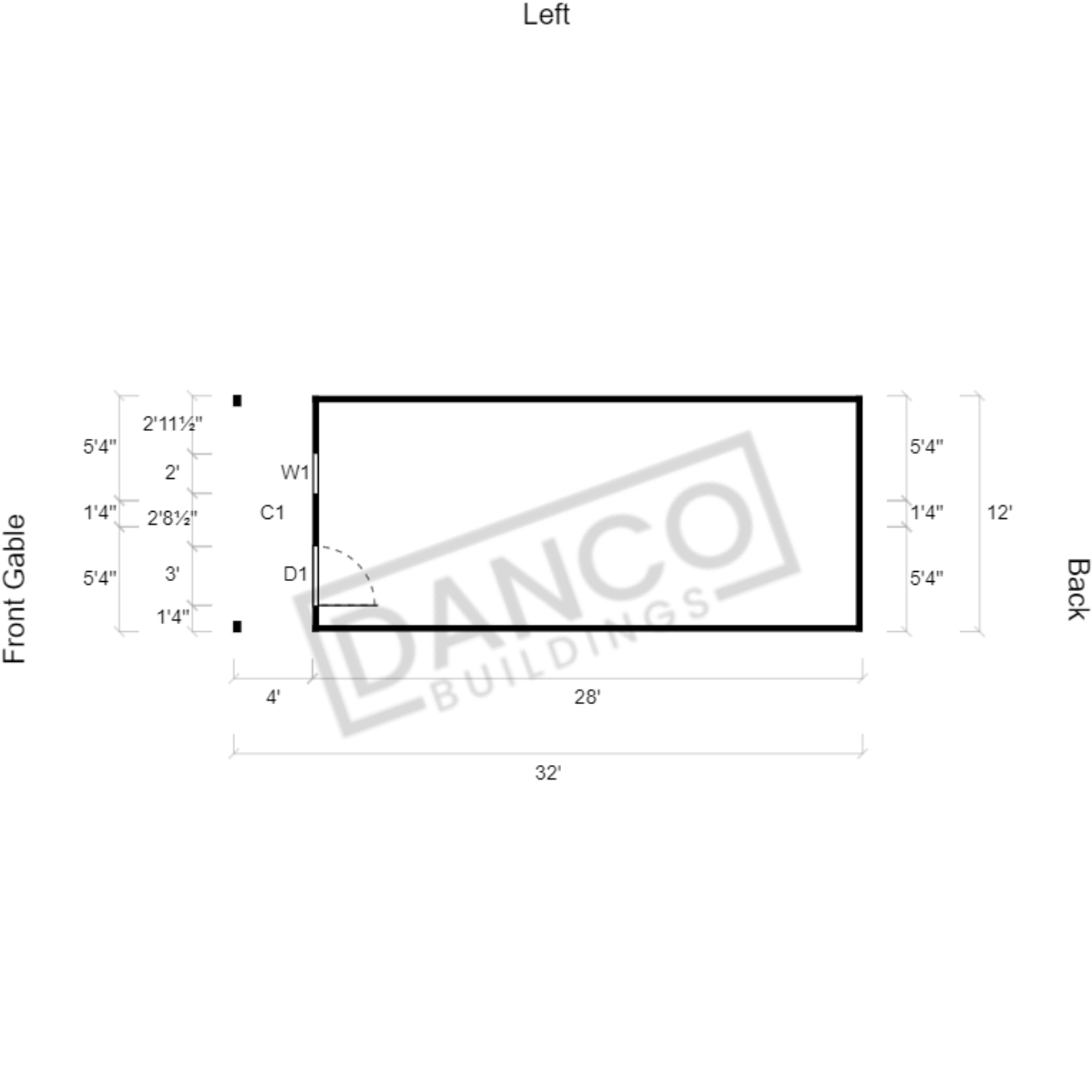 Standard Cabin 12x32 - Image 2