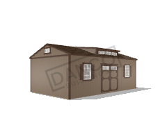 Dormer Shed 14x24
