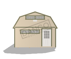 Corner Porch Lofted Barn Cabin 14x28 - Image 5
