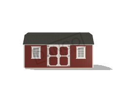 Side Lofted Barn 10x20 - Image 3