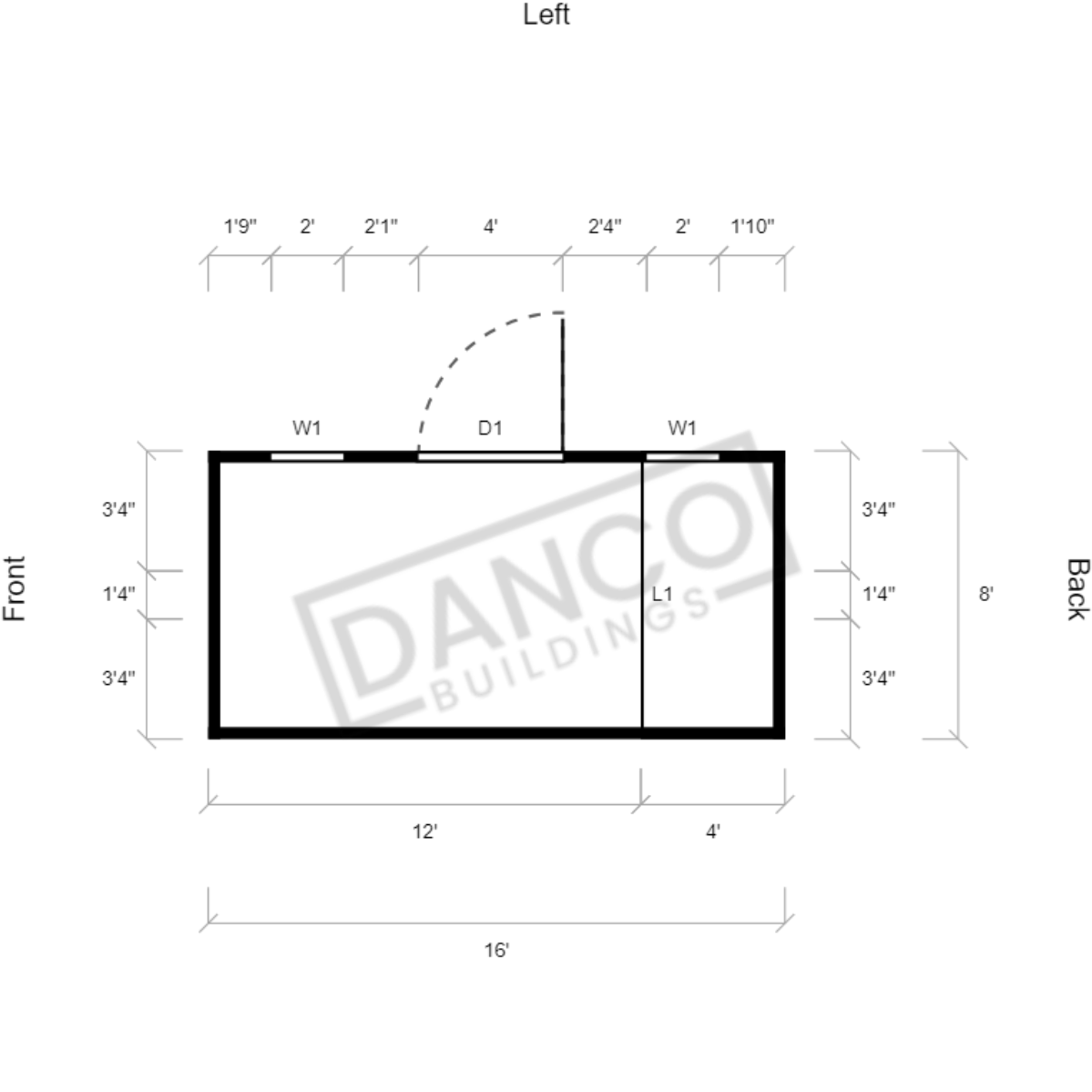 Lofted Barn 8x16 - Image 2