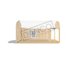 Lofted Barn Cabin 10x20 - Image 4